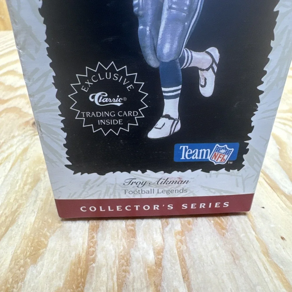 Hallmark Keepsake Troy Aikman Ornament 1996 NFL Dallas Cowboys‎ Football
